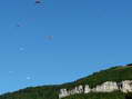 Paragliding - Castel de Cantobre G&icirc;tes, Aveyron, France