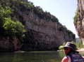 Canoeing on the Tarn - Castel de Cantobre G&icirc;tes, Aveyron, France