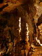 Stalactites and stalagmites at Aven Armand - Castel de Cantobre G&icirc;tes, Aveyron, France