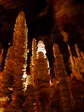 Stalactites and stalagmites at Aven Armand - Castel de Cantobre G&icirc;tes, Aveyron, France