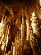 Stalactites and stalagmites at Aven Armand - Castel de Cantobre G&icirc;tes, Aveyron, France
