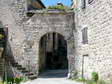 The entrance to Cantobre - Castel de Cantobre G&icirc;tes, Aveyron, France