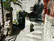 The steps up the north east side of Cantobre - Castel de Cantobre G&icirc;tes, Aveyron, France