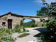 Renovations to the left of the church - Castel de Cantobre G&icirc;tes, Aveyron, France