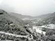 Winter in Cantobre (the snow usually only lasts a day or two) - Castel de Cantobre G&icirc;tes, Aveyron, France