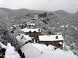 Winter in Cantobre (the snow usually only lasts a day or two) - Castel de Cantobre G&icirc;tes, Aveyron, France