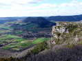 The village of Nant - Castel de Cantobre G&icirc;tes, Aveyron, France