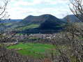 The village of Nant - Castel de Cantobre G&icirc;tes, Aveyron, France