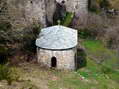 The little church at Saint Sulpice in the Tr&eacute;vezel Valley - Castel de Cantobre G&icirc;tes, Aveyron, France