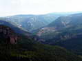 View of The Causse around Cantobre from Le Causse des Cuns - Castel de Cantobre G&icirc;tes, Aveyron, France