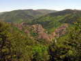 The Causse B&eacute;gon near Tr&egrave;ves - Castel de Cantobre G&icirc;tes, Aveyron, France