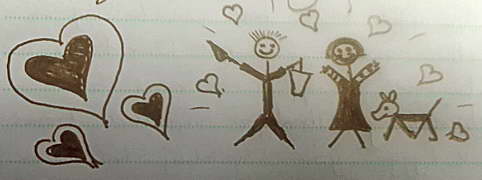 A drawing by R, R & K
