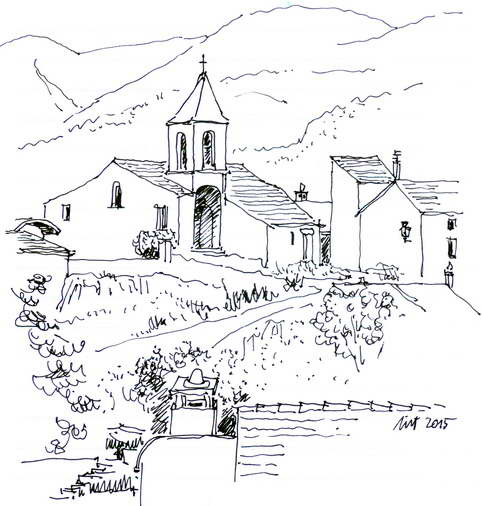 A drawing by M, A, A & F R
