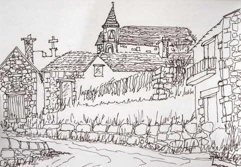A drawing by D & P