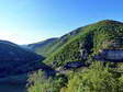 Looking north from our garden down the Dourbie Valley - Castel de Cantobre G&icirc;tes, Aveyron, France