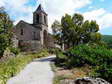 The church; the bells are silent :-) - Castel de Cantobre G&icirc;tes, Aveyron, France