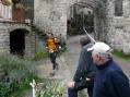 Leaving Cantobre through the entrance - Castel de Cantobre G&icirc;tes, Aveyron, France