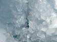 Ice formations in Cantobre - Castel de Cantobre G&icirc;tes, Aveyron, France
