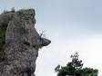 Cyrano de Bergerac&rsquo;s Head - Castel de Cantobre G&icirc;tes, Aveyron, France