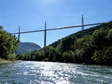 Millau Viaduct - Castel de Cantobre G&icirc;tes, Aveyron, France
